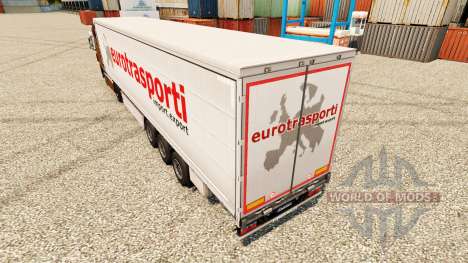 Pele de Transporte para o Euro semi para Euro Truck Simulator 2