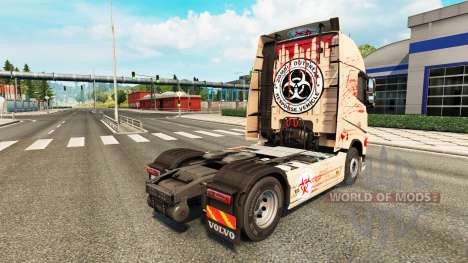 Bloody pele para a Volvo caminhões para Euro Truck Simulator 2