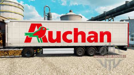 Auchan pele para reboques para Euro Truck Simulator 2