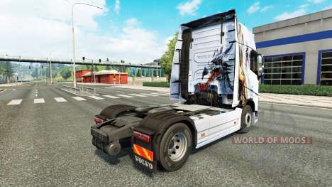 Pele Drache v1.1 tractor Volvo para Euro Truck Simulator 2