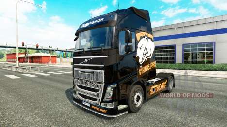 Pele Virtus.pro para a Volvo caminhões para Euro Truck Simulator 2