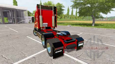 Scania T164 three-axle para Farming Simulator 2017