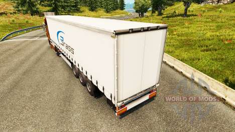 Pele Bronze Logística de Transporte para reboque para Euro Truck Simulator 2