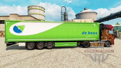 Pele De Heus para reboques para Euro Truck Simulator 2