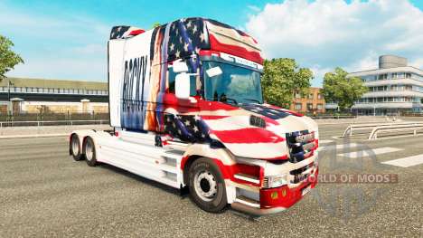 Rocky EUA pele para caminhão Scania T para Euro Truck Simulator 2