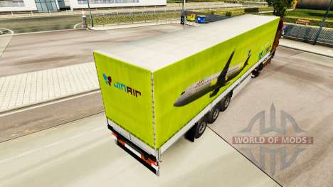 Pele Jin Ar para reboques para Euro Truck Simulator 2