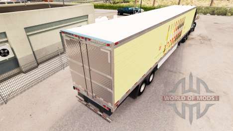 Pele E & J Gallo Winery no extended trailer para American Truck Simulator