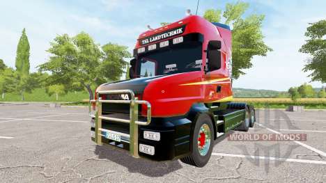 Scania T164 three-axle para Farming Simulator 2017