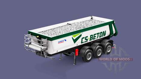 Semi-reboque basculante Schmitz Cargobull CS-CON para Euro Truck Simulator 2