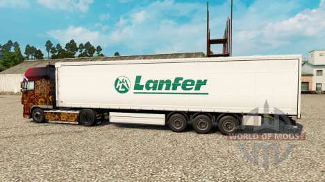 Pele Lanfer Logística para reboques para Euro Truck Simulator 2