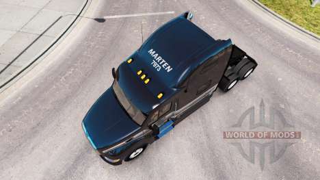 A pele de Marta no trator Peterbilt 387 para American Truck Simulator