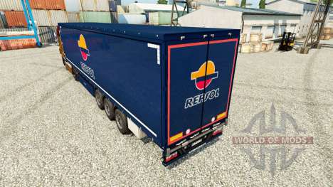 A Repsol v2 pele para reboques para Euro Truck Simulator 2