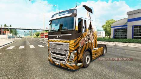 Escorpião de pele para a Volvo caminhões para Euro Truck Simulator 2