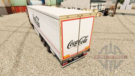 Pele Coca-Cola semi para Euro Truck Simulator 2