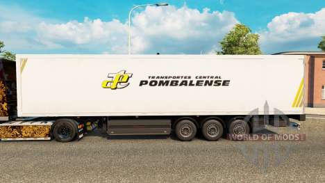 Pele Pombalense para reboques para Euro Truck Simulator 2