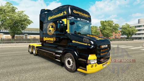 Pele Continental para o caminhão Scania T para Euro Truck Simulator 2