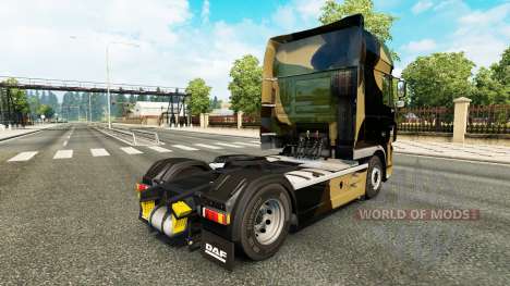 Camo pele para caminhões DAF para Euro Truck Simulator 2