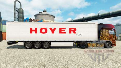Hoyer pele para reboques para Euro Truck Simulator 2