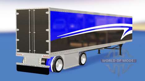 Semi-reboque-geladeira para American Truck Simulator