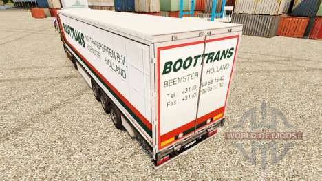 Pele BootTrans para reboques para Euro Truck Simulator 2