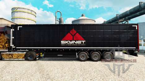 Skynet pele para reboques para Euro Truck Simulator 2
