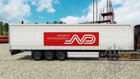 Norbert Dentressangle pele para reboques para Euro Truck Simulator 2