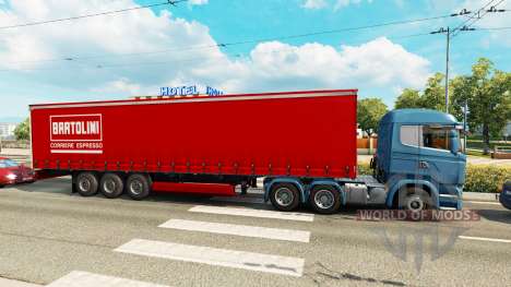 Skins para semi-reboques no tráfego de v0.1 para Euro Truck Simulator 2