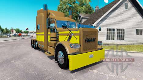 Retro pele para o caminhão Peterbilt 389 para American Truck Simulator