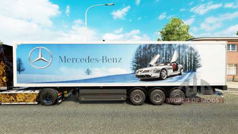 Pele Mercedes-Benz semi-reboques para Euro Truck Simulator 2