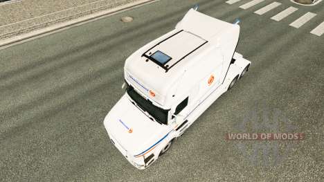 Transalliance pele para a Scania T caminhão para Euro Truck Simulator 2