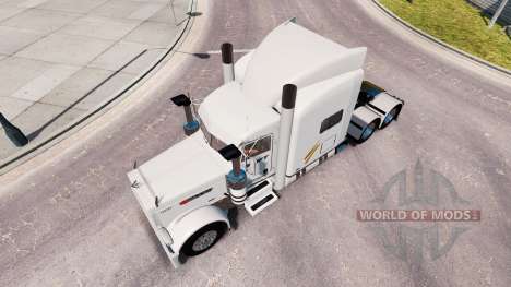 Swift pele para o caminhão Peterbilt 389 para American Truck Simulator