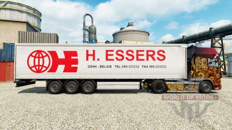 H. Essers pele para reboques para Euro Truck Simulator 2