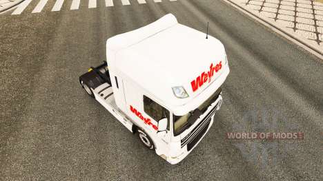 Weyres pele para caminhões DAF para Euro Truck Simulator 2