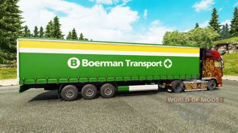 Pele Boerman Transporte de semi-reboques para Euro Truck Simulator 2