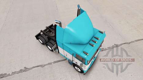 A pele de Bebê Azul caminhão Freightliner FLB para American Truck Simulator
