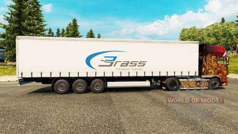 Pele Bronze Logística de Transporte para reboque para Euro Truck Simulator 2