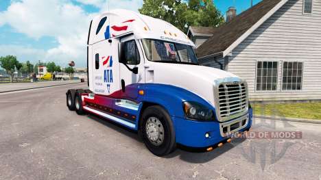 Pele A. T. Um trator Freightliner Cascadia para American Truck Simulator