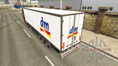 Semi-reboque frigorífico Schmitz DM Farmácia para Euro Truck Simulator 2