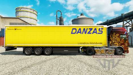 Pele Danzas Logística para reboques para Euro Truck Simulator 2