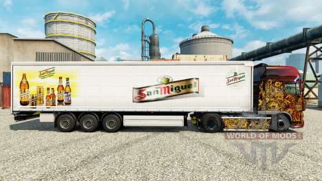 Pele San Miguel para semi-reboques para Euro Truck Simulator 2