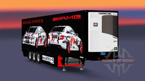 Semi-reboque-o frigorífico AMG Poder para Euro Truck Simulator 2