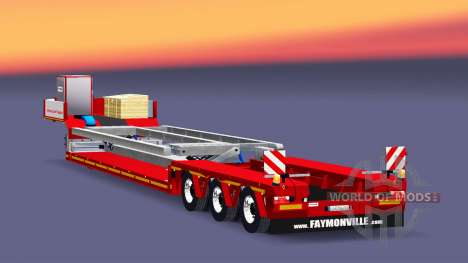 Baixa varrer Faymonville MegaMax para Euro Truck Simulator 2