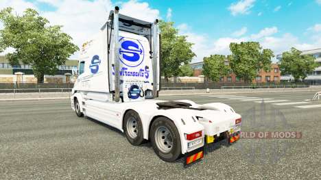 SovTransAuto pele para a Scania T caminhão para Euro Truck Simulator 2