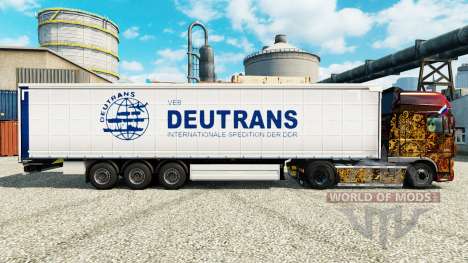 A pele é semi Deutrans para Euro Truck Simulator 2