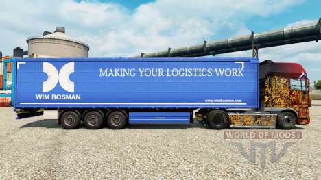Wim Bosman pele para reboques para Euro Truck Simulator 2