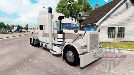 Megafone de pele para o caminhão Peterbilt 389 para American Truck Simulator