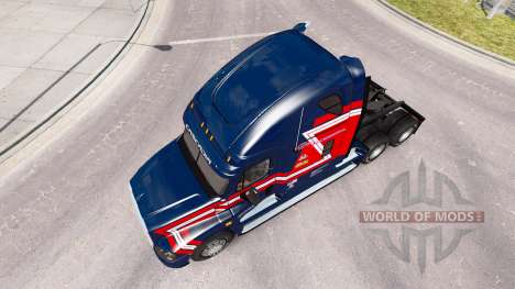 Скин Transportadores de Cargas на Freightliner C para American Truck Simulator