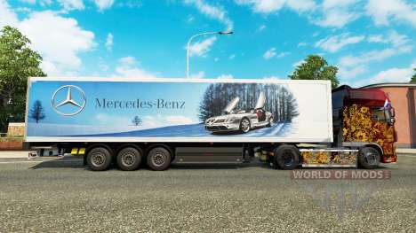 Pele Mercedes-Benz semi-reboques para Euro Truck Simulator 2
