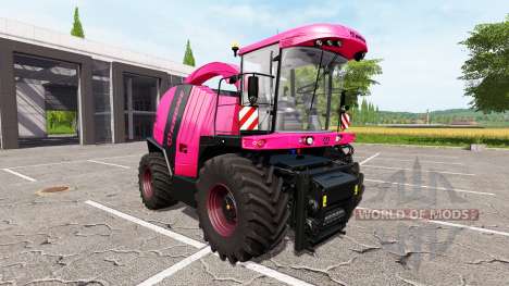 Krone BiG X 1100 pink para Farming Simulator 2017