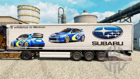Pele Subaru semi para Euro Truck Simulator 2